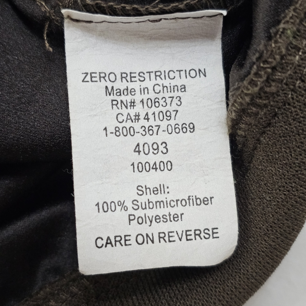 Zero Restriction Golf Outerwear Dark Brown Microsuede - Picture 9 of 13